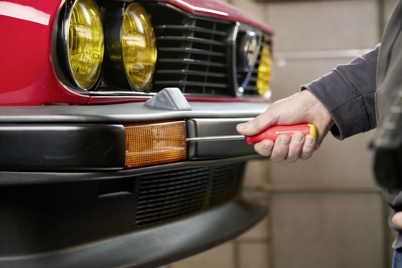 Réparation de pare-chocs après accident en carrosserie, Aveyron